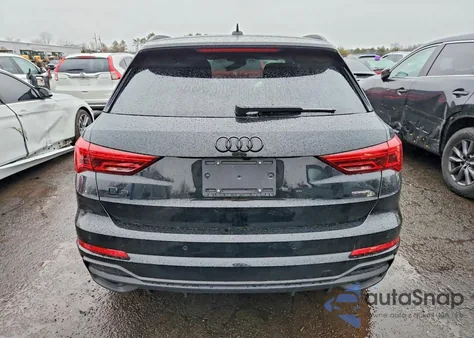 2025 Audi Q3 Premium S Line 45 из США, поврежденный, VIN WA1DECF38S1025516